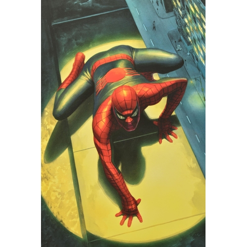 327 - ALEX ROSS FOR MARVEL COMICS (AMERICAN CONTEMPORARY) 'THE SPECTACULAR SPIDERMAN', a signed limited ed... 