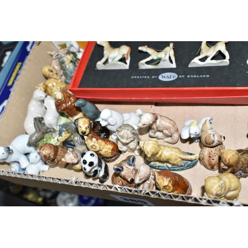 385 - A COLLECTION OF WADE WHIMSIES AND OTHER WADE ITEMS, to include seven boxed sets of Wade Whimsies: se... 