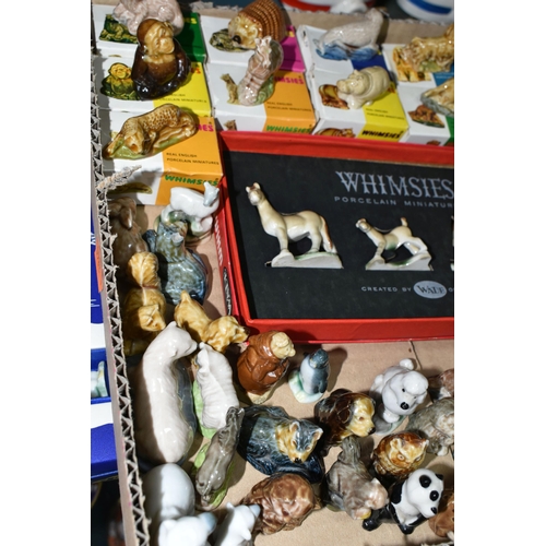 385 - A COLLECTION OF WADE WHIMSIES AND OTHER WADE ITEMS, to include seven boxed sets of Wade Whimsies: se... 