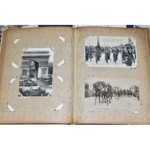 425 - WORLD WAR 1 POSTCARDS, Approximately 625 Postcards from France mostly 1914-18 and featuring scenes o... 