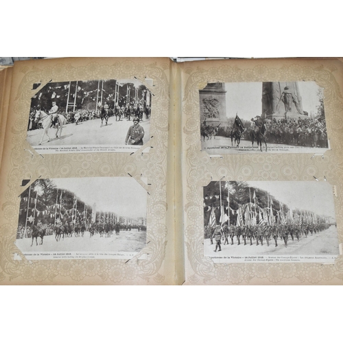 425 - WORLD WAR 1 POSTCARDS, Approximately 625 Postcards from France mostly 1914-18 and featuring scenes o... 