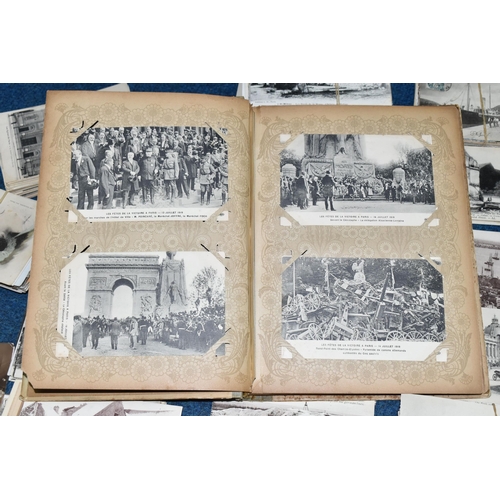 425 - WORLD WAR 1 POSTCARDS, Approximately 625 Postcards from France mostly 1914-18 and featuring scenes o... 