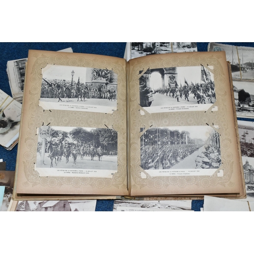 425 - WORLD WAR 1 POSTCARDS, Approximately 625 Postcards from France mostly 1914-18 and featuring scenes o... 