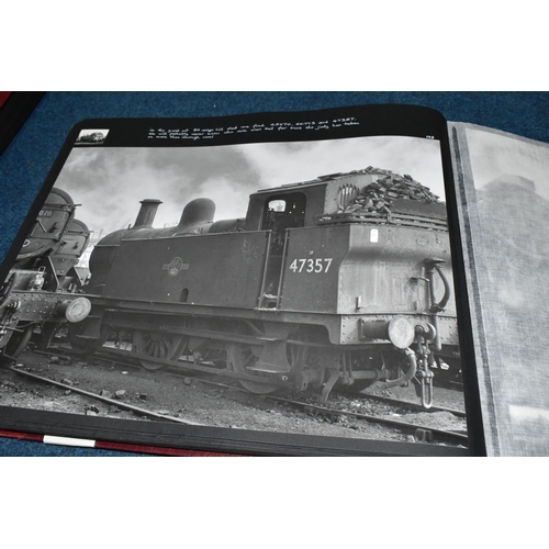 432 - SCOTTISH RAILWAY PHOTOGRAPHS, Four Albums containing over 300 black and white and colour photographs... 