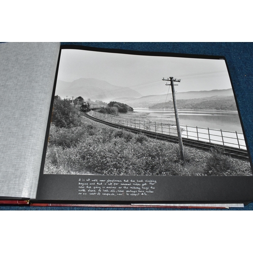 432 - SCOTTISH RAILWAY PHOTOGRAPHS, Four Albums containing over 300 black and white and colour photographs... 