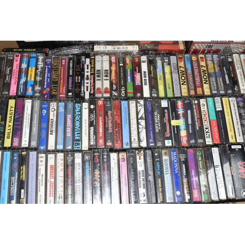 466 - FIVE BOXES OF TAPE CASSETTES, FRAMED PRINTS AND VINTAGE CAMERAS, to include a Kodak Coloursnap 35 ca... 