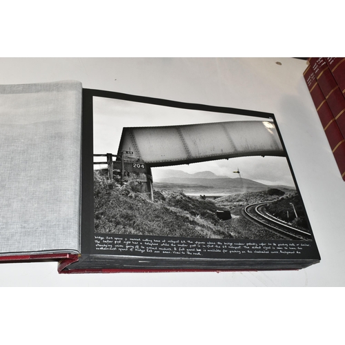 494 - SCOTTISH RAILWAY PHOTOGRAPHS, Four albums containing over 850 black and white and colour photographs... 