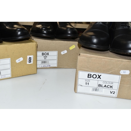 499 - THREE BOXED PAIRS OF MEN'S SHOES, by Clifford James, size 11, formal shoes in different sizes (3) (C... 