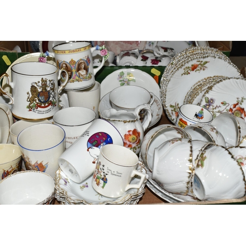 511 - SIX BOXES OF CERAMICS, to include an Emma Bridgewater Diamond Jubilee mug, an Austrian Victoria Carl... 