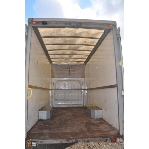 1001 - A 2014 PEUGEOT BOXER 335 PROFESSIONAL MAXI MOVER 4.7 METER LOW FLOOR LUTON VAN, REGISTRATION NO: BG6... 