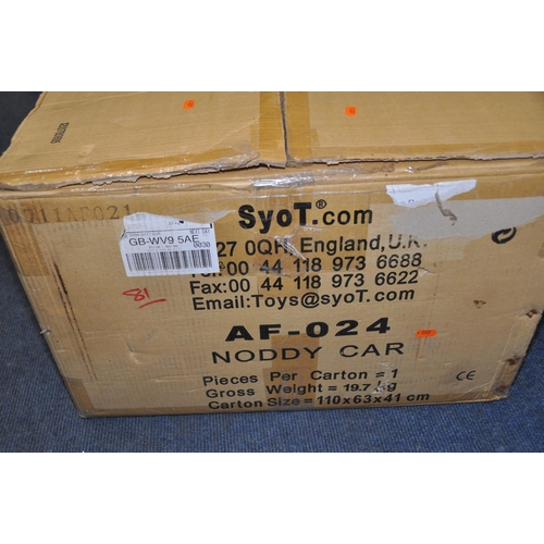 1062 - A BOXED AND STILL PACKAGED SYOT 'NODDY' CAR, model AF-024 (condition report: appears complete, but u... 