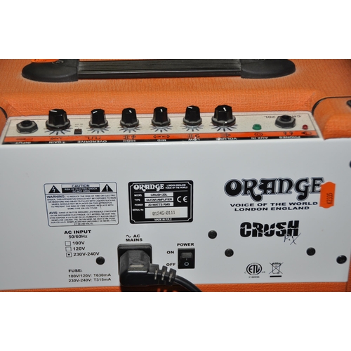 1076 - AN ORANGE CRUSH 20L GUITAR PRACTICE AMP (PAT pass and working)