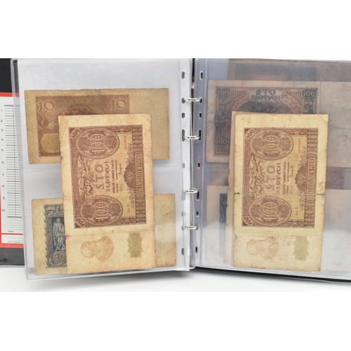 161 - TWO LARGE AND ONE SMALL BANKNOTE ALBUMS, to include World Banknotes, notes from Germany's Hyperinfla... 