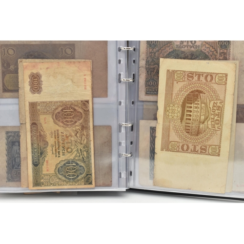 161 - TWO LARGE AND ONE SMALL BANKNOTE ALBUMS, to include World Banknotes, notes from Germany's Hyperinfla... 