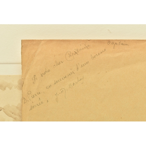 335 - JEANNE MARIE BARBY (FRENCH 1882-1960) A FRENCH LANDSCAPE, signed bottom left, ink wash on paper, app... 