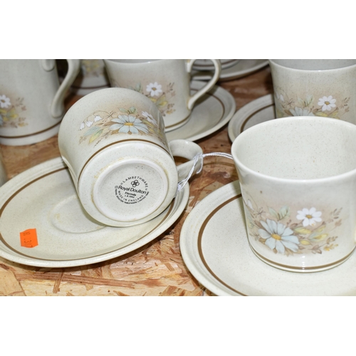 360 - TWO ROYAL DOULTON DINNER SERVICES, a seventy two piece 'Florinda' LS1042 dinner service: comprising ... 