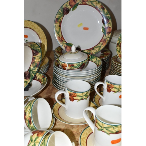 360 - TWO ROYAL DOULTON DINNER SERVICES, a seventy two piece 'Florinda' LS1042 dinner service: comprising ... 