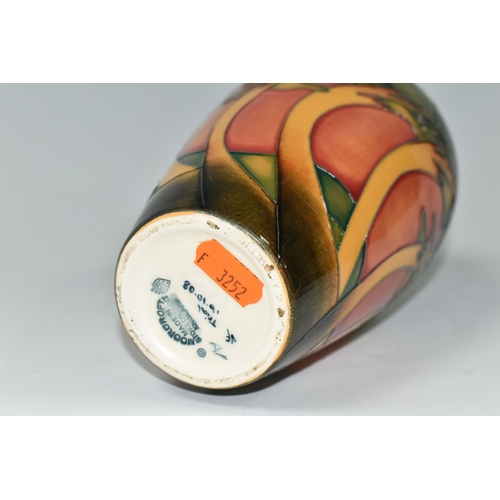 387 - A MOORCROFT POTTERY 'SHEPHERDS DELIGHT' VASE, designed by Emma Bossons, the shouldered vase decorate... 