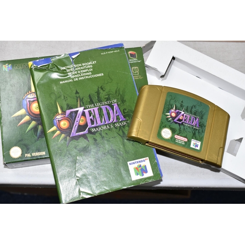 449 - NINTENDO N64 GAME THE LEGEND OF ZELDA MAJORAS MASK BOXED, includes the cartridge and manual, game is... 