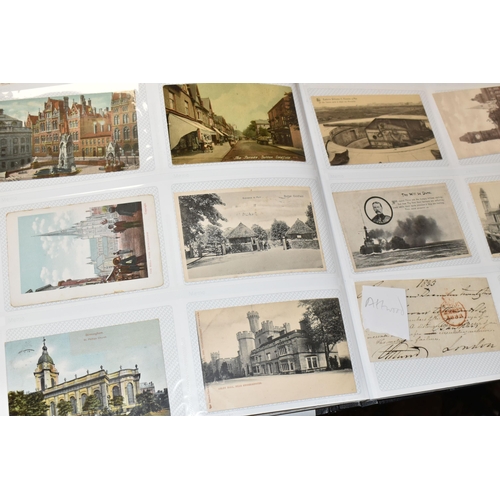 487 - POSTCARDS, PHOTOGRAPHS & AUTOGRAPHS in Two Albums, containing a large selection of Political ephemer... 