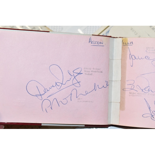 487 - POSTCARDS, PHOTOGRAPHS & AUTOGRAPHS in Two Albums, containing a large selection of Political ephemer... 