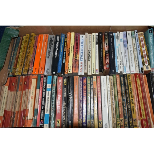 509 - SIX BOXES OF BOOKS containing approximately 325 miscellaneous titles in hardback and paperback forma... 