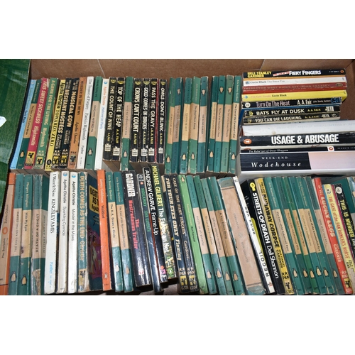 509 - SIX BOXES OF BOOKS containing approximately 325 miscellaneous titles in hardback and paperback forma... 