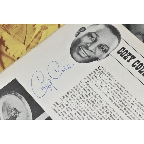 427 - LOUIS ARMSTRONG: A SIGNED BRITISH TOUR PROGRAMME 1956, signed on the back cover by Louis Armstrong, ... 