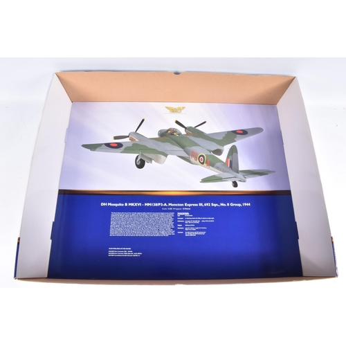 12 - A BOXED LIMITED EDITION CORGI AVIATION ARCHIVE WORLD WAR II BOMBERS ON THE HORIZON DH MOSQUITO B MKX... 