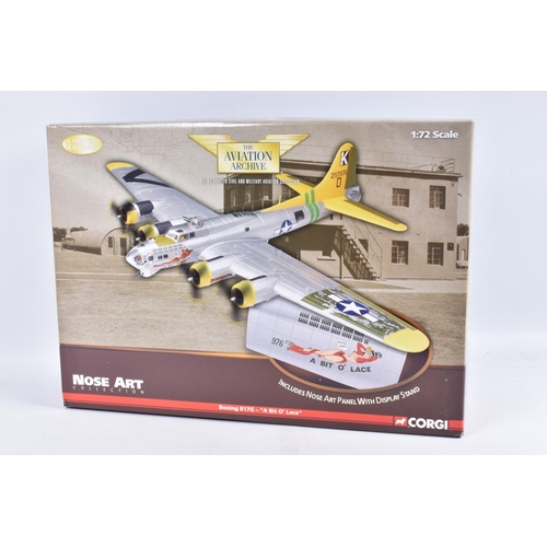 2 - A BOXED LIMITED EDITION CORGI AVIATION ARCHIVE NOSE ART COLLECTION 1:72 SCALE BOEING B17G - 'A BIT O... 