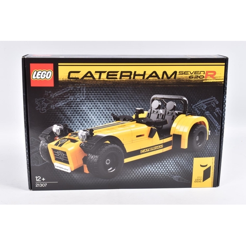 31 - A SEALED BOXED LEGO CATRTHAM SEVEN 620R NO 14 LEGO IDEAS MODEL, numbered 21307, box appears to have ... 