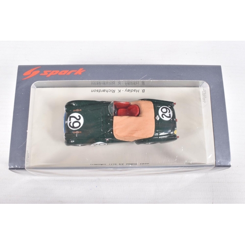 32 - SIX BOXED SPARK MODEL MINIMAX VEHICLES, to include a Triumph TR2 LM 1955, B Hadley - K Richardson, n... 