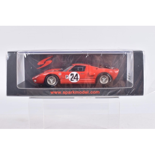 32 - SIX BOXED SPARK MODEL MINIMAX VEHICLES, to include a Triumph TR2 LM 1955, B Hadley - K Richardson, n... 