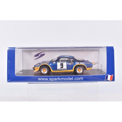 34 - SEVEN BOXED SPARK MODEL MINIMAX VEHICLES, to include a Honda TN360 Classic Team Lotus, numbered S267... 