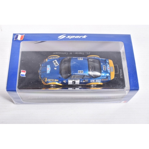 34 - SEVEN BOXED SPARK MODEL MINIMAX VEHICLES, to include a Honda TN360 Classic Team Lotus, numbered S267... 