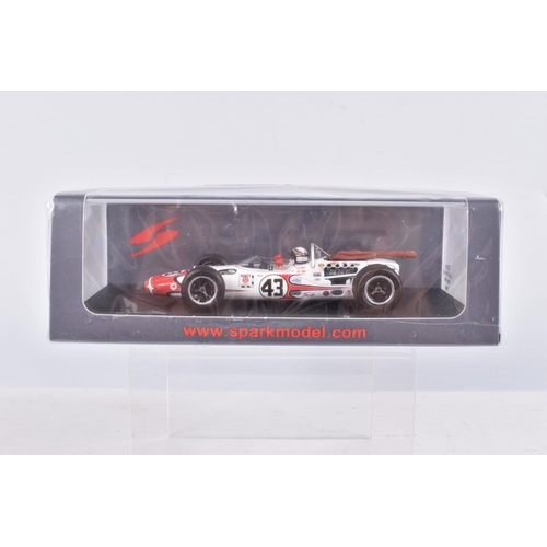 39 - SIX BOXED SPARK MODEL MINIMAX 1960s VEHICLES, to include an Eagle MK7 Indy 500 1969, Denny Hulme, nu... 