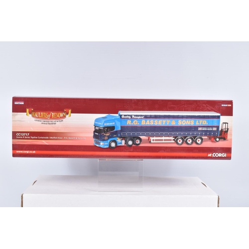 43 - FOUR BOXED LIMITED EDITION CORGI HAULIERS OF RENOWN 1:50 SCALE DIECAST VEHICLES, the first is a N Ir... 