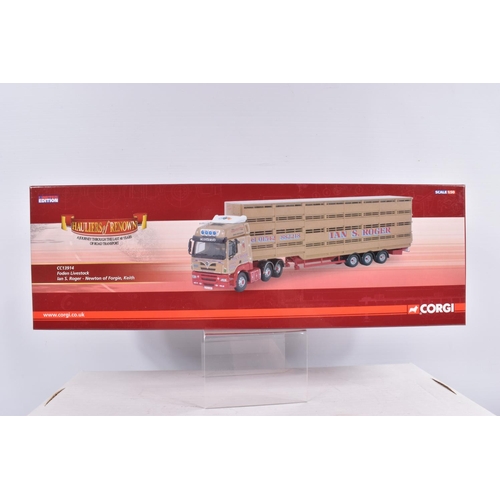 43 - FOUR BOXED LIMITED EDITION CORGI HAULIERS OF RENOWN 1:50 SCALE DIECAST VEHICLES, the first is a N Ir... 