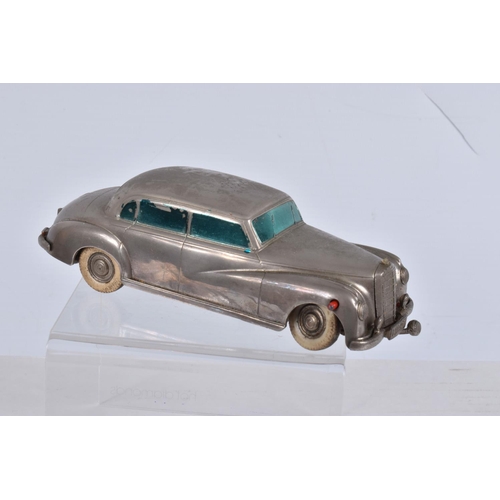 51 - AN UNBOXED PLAYWORN PRAMETA MERCEDES-BENZ 300 SALOON CAR, not tested, missing key, appears complete,... 