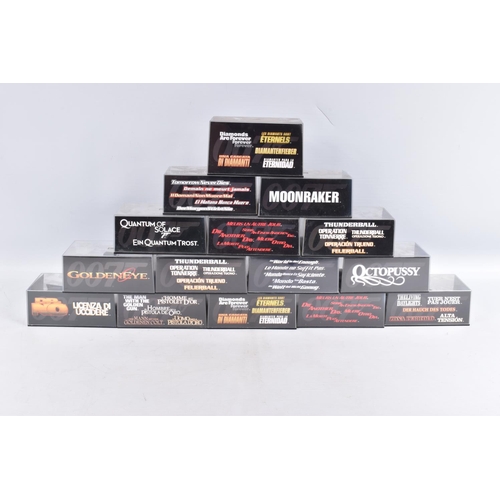 53 - A QUANTITY OF BOXED G.E. FABBRI JAMES BOND CAR COLLECTION MODELS, No's. 1 - 60 together with the rel... 