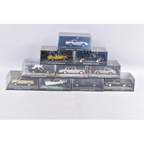 53 - A QUANTITY OF BOXED G.E. FABBRI JAMES BOND CAR COLLECTION MODELS, No's. 1 - 60 together with the rel... 