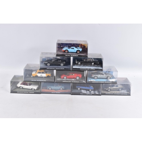 53 - A QUANTITY OF BOXED G.E. FABBRI JAMES BOND CAR COLLECTION MODELS, No's. 1 - 60 together with the rel... 