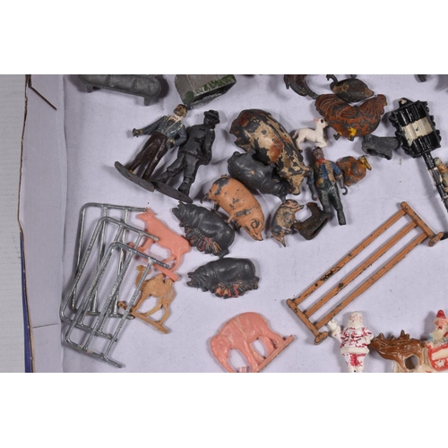 54 - A QUANTITY OF ASSORTED DIECAST VEHICLES AND TOYS, to include boxed modern diecast vehicles, Lledo Da... 