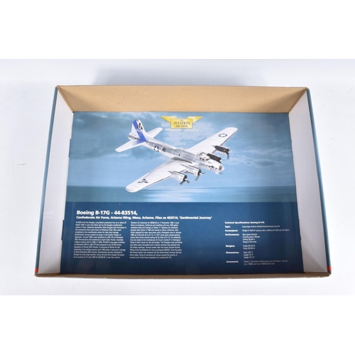 7 - A BOXED LIMITED EDITION CORGI AVIATION ARCHIVE WAR IN THE PACIFIC BOEING B-17G 1:72 SCALE DIECAST MO... 