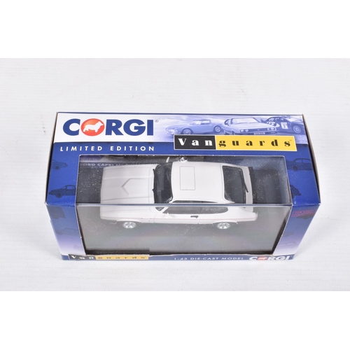 78 - EIGHT BOXED LIMITED EDITION CORGI VANGUARDS 1:43 SCALE MODEL DIECAST VEHICLES, the first is a MG Rov... 