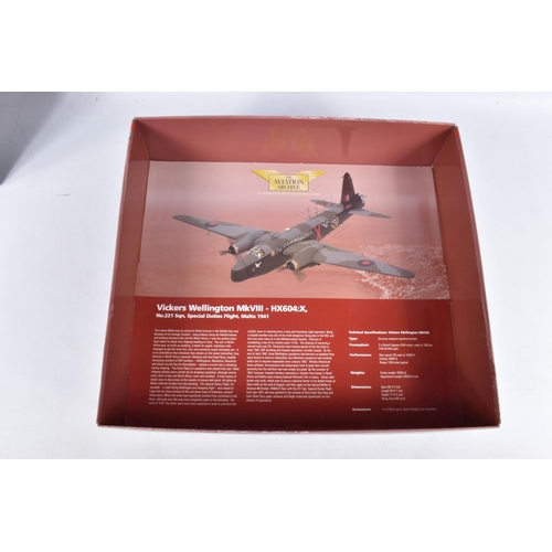 100 - TWO BOXED CORGI LIMITED EDITION AVIATION ARCHIVE 1:72 SCALE DIECAST MODEL AIRCRAFTS, the first is a ... 