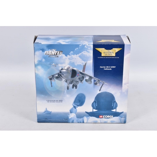 127 - THREE BOXED CORGI CLASSICS THE AVIATION ARCHIVE AIRCRAFT MODELS, Unsung Heroes McDonnell Douglas F-4... 