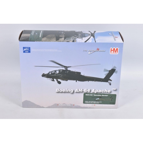 130 - FOUR BOXED HOBBYMASTER AIR POWER SERIES 1:72 SCALE DIECAST MODEL AIRCRAFTS, the first is a Northrop ... 