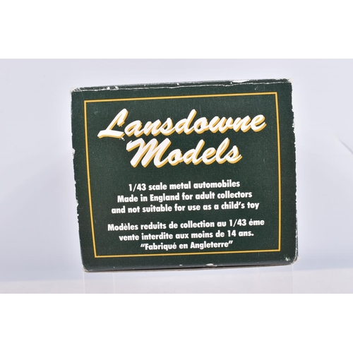 138 - A BOXED LANSDOWNE MODELS BY BROOKLIN 1947 BRISTOL 400 CAR MODEL, No.LDM.31, 1/43 scale, appears comp... 