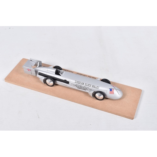 155 - TWO BOXED BIZARRE MODELS 1:43 SCALE MODEL VEHICLES, the first is a LSR 276.816 mph 7th March 1935 Da... 